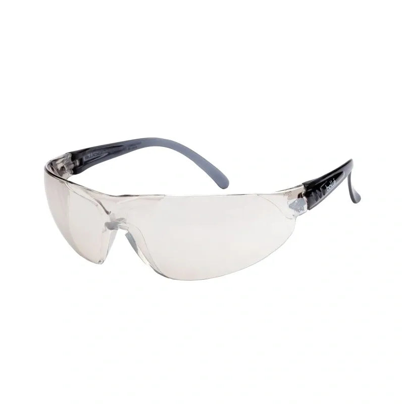 Bolle Blade Safety Glasses With Light Smoke Silver Flash Lens